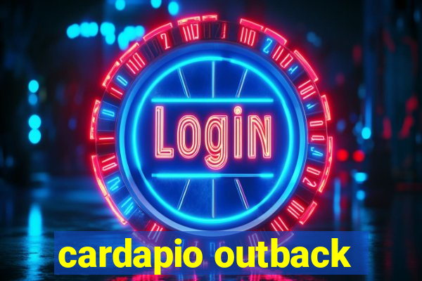 cardapio outback